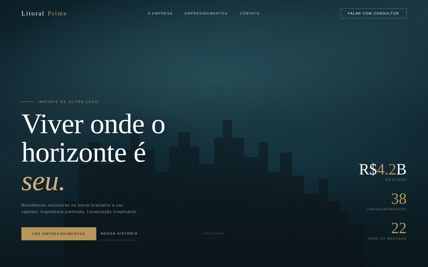 Litoral Prime — Hero